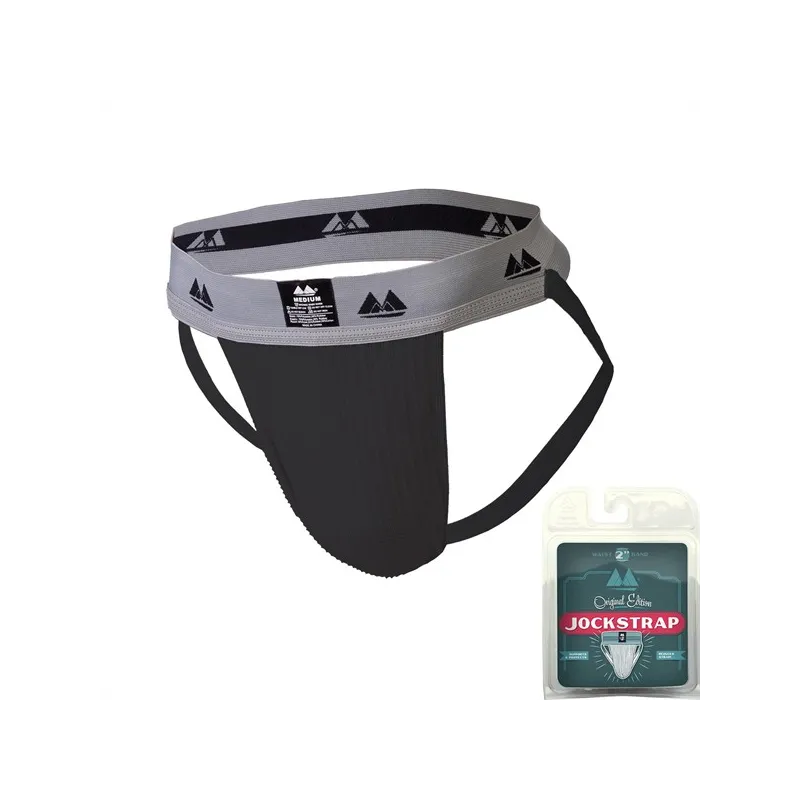 MM Edition Jockstrap Jockstrap Original Waist 2 Band Noir